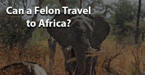 Can a felon travel to Africa