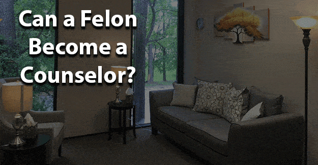 can a felon become a counselor