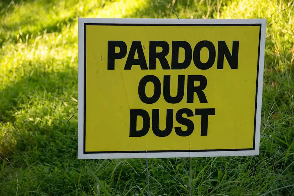 Felony Record Hub pardons image of pardon our dust